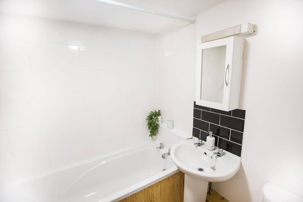 The Basement Apartment Exeter Exterior foto